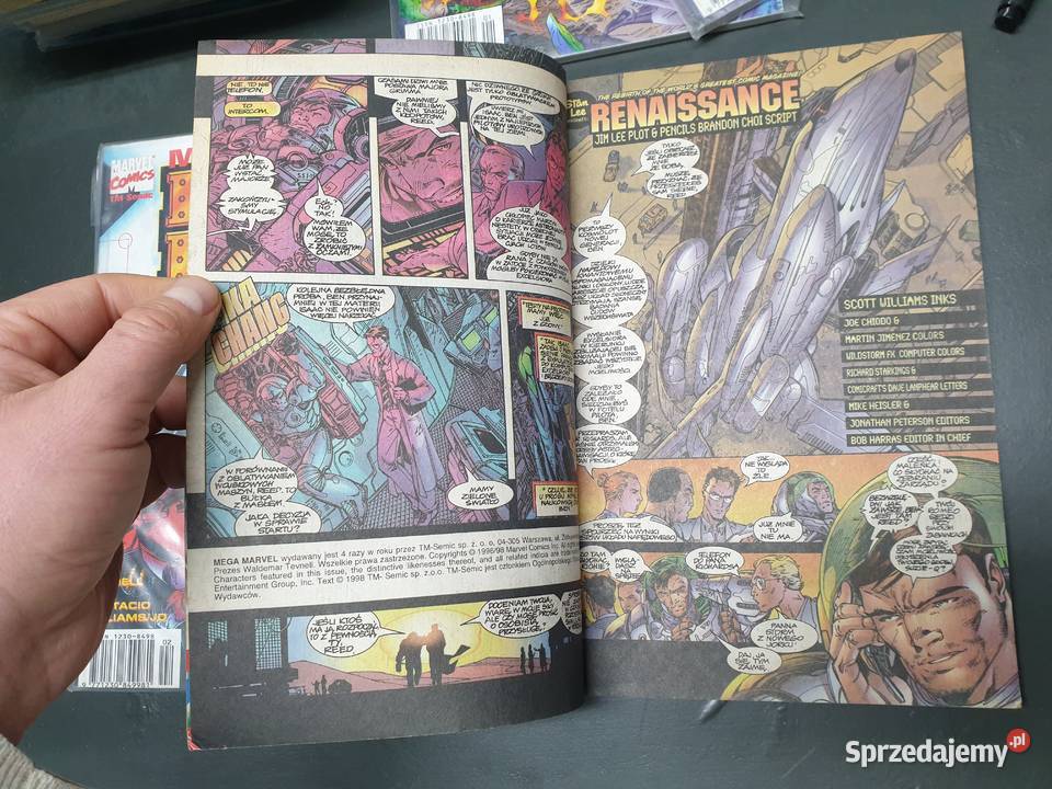 Mega Marvel 118 1998 Fantastic Four Gdynia sprzedam