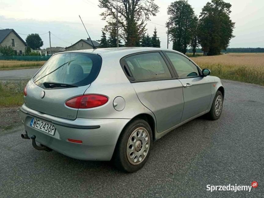 Alfa Romeo 147 19 JTD OC I PT 2027 SKÓRA KLIMA mazowieckie Grójec
