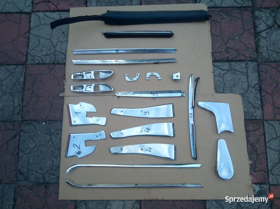 Chromy Mercedes W107 SL