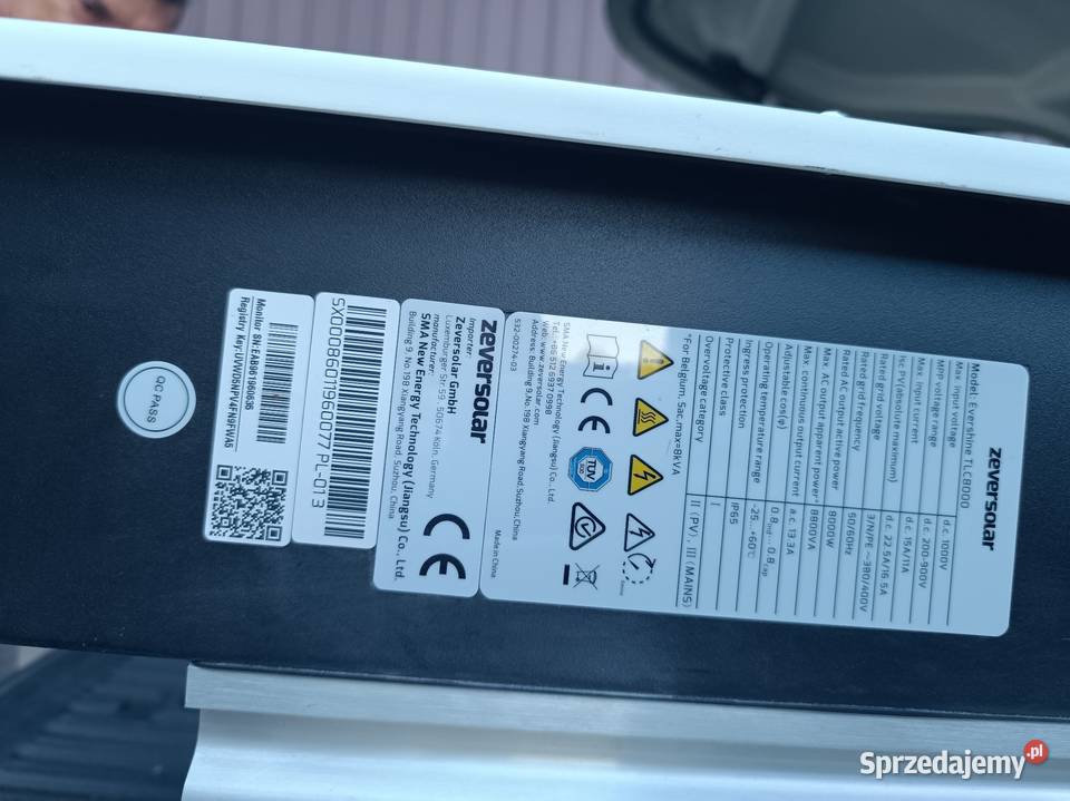 Falownik Zeversolar 8000 Ruda Maleniecka