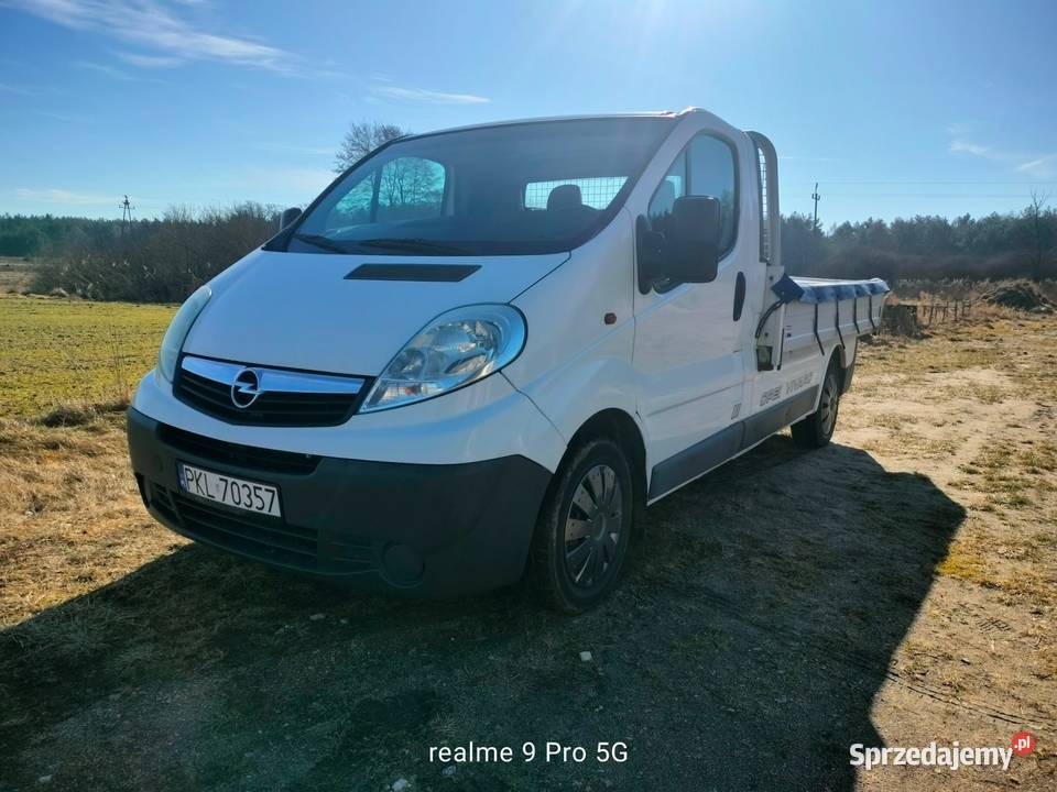 Opel Vivaro zarejestrowany 20 CDTI pickup nie Kościelec sprzedam