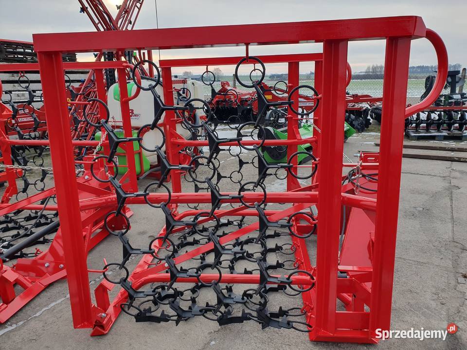 Włóka łąkowopolowa 5m agrofactory metaltechnik wielkopolskie Kramsk sprzedam