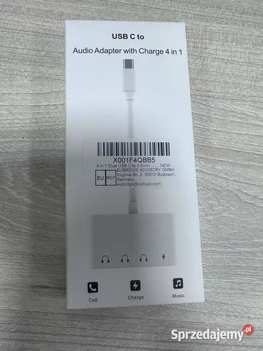 audio adapter with charge 4in 1 Pozostałe Zawiercie