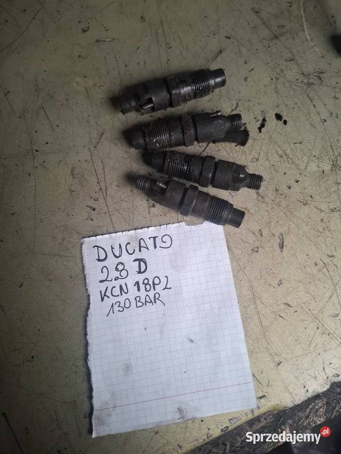 FIAT DUCATO 28 D wtrysk wtryskiwacz KCN 18P2 świętokrzyskie Kielce