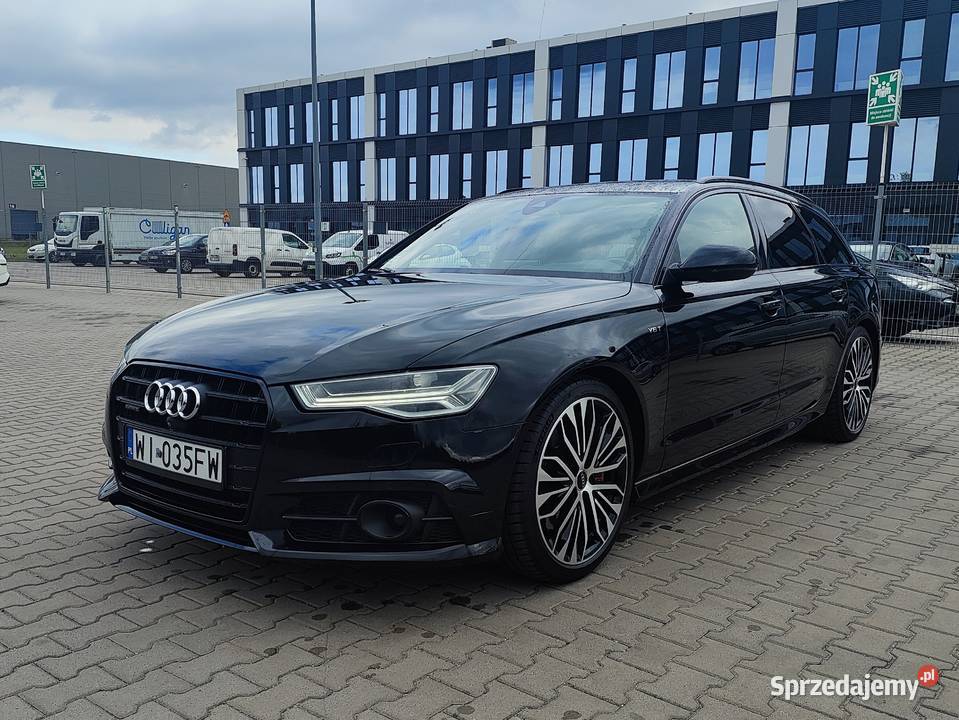 Audi A6 C7 Avant 30 TDI quattro competition nieuszkodzony mazowieckie Warszawa