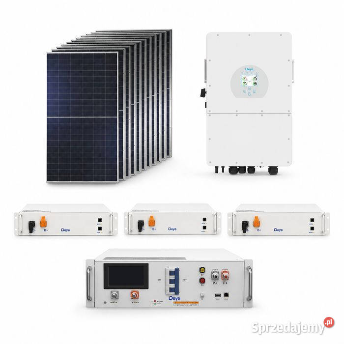 Zestaw fotowoltaiczny hybrydowy 12 kWp falownik małopolskie