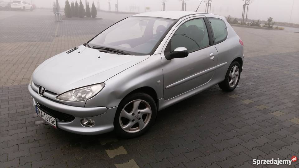 Peugeot 206 14 16v QUIKSILVER 2004 r Zarejestrowany w Polsce