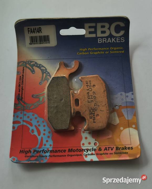 KLOCKI HAMULCOWE EBC FA414R Outlander 400 Zabrze