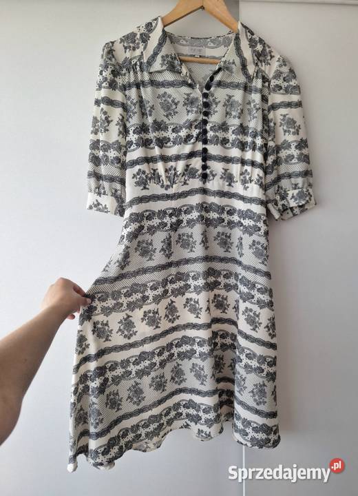 Zestaw długa sukienka midi asymetryczna 2 sztuki