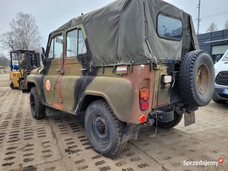 Samochód terenowy UAZ469B z demobilu wojskowego Koluszki