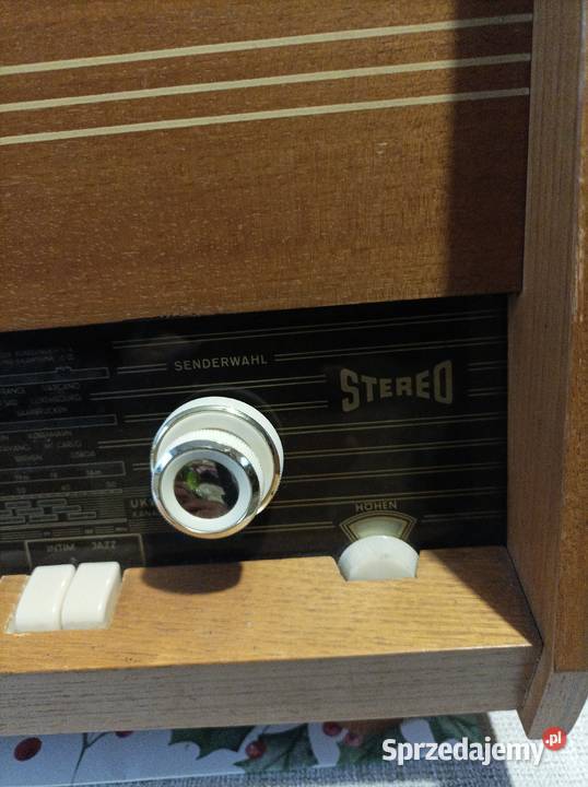 Telefunken radio lampowe stereo z gramofonem Płock