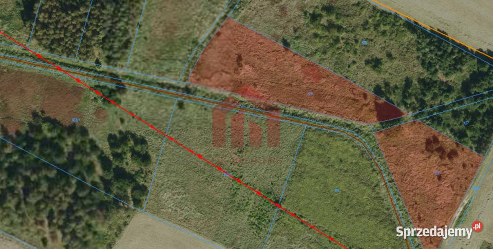 Działka Wola Ociecka 1930m2 szambo Sprzedaż