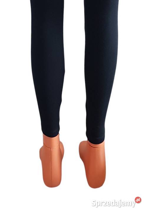 Damskie sportowe spodnie legginsy czarne Daily Chrzanów
