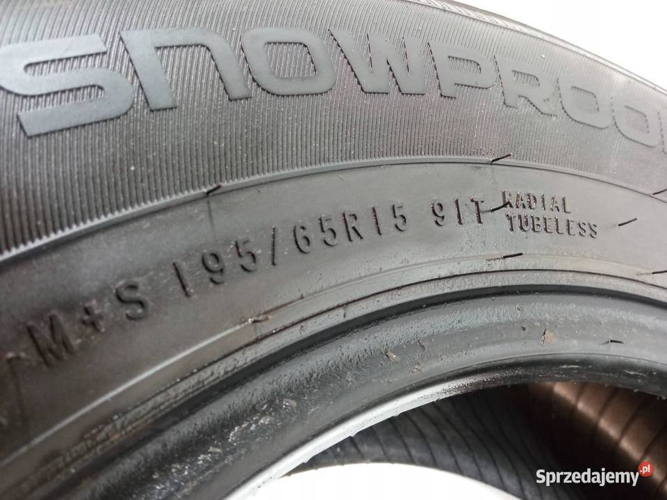 2x OPONA ZIMOWA NOKIAN WR SNOWPROOF 19565R15