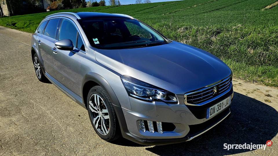 PEUGEOT 508 RXH 20 HDI 180 Full Led Navi Alu 18 automatyczna Szarów