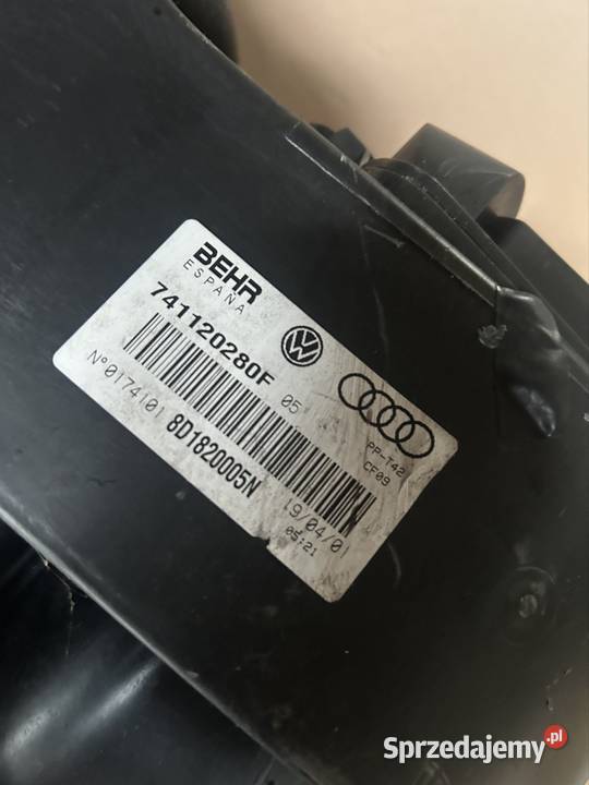 Nagrzewnica Passat b5fl 19tdi 130 8d1820005n kujawsko-pomorskie Grudziądz