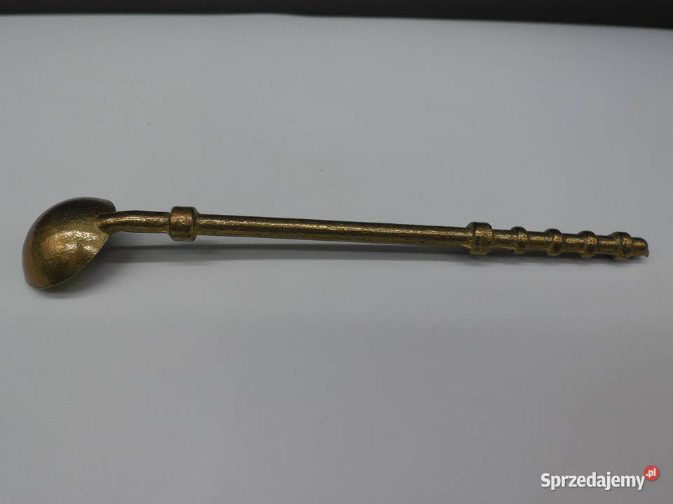 Mosiężna łyżeczka antyczna