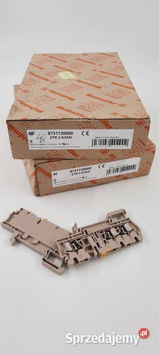 Złączka Weidmuller ZTR 253AN 90 mazowieckie Warszawa