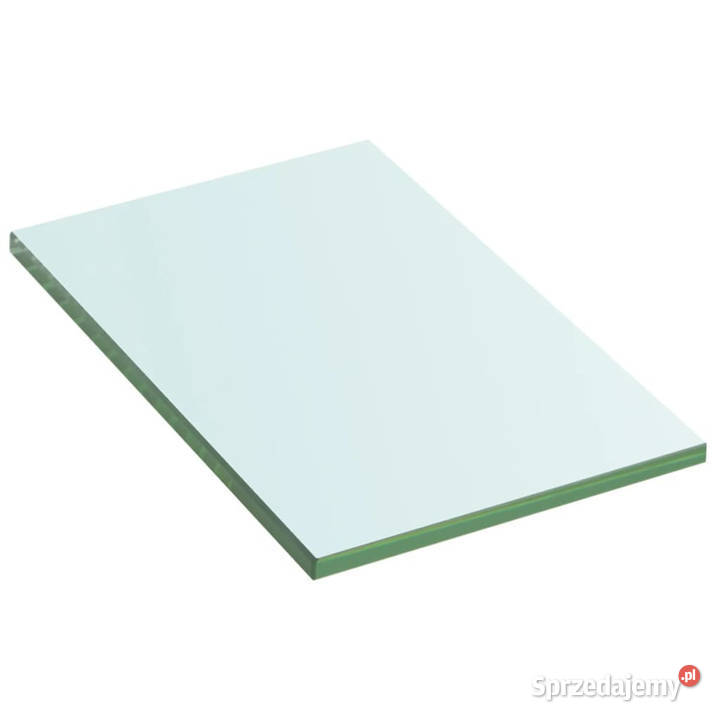 Półki 2 panel bezbarwnego szkła 20 x 12 Warszawa