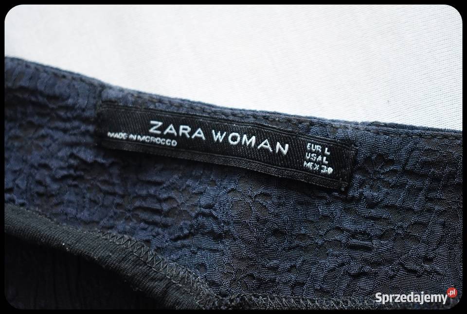Zara woman sukienka prosta 40 L Bez wzoru Płock sprzedam