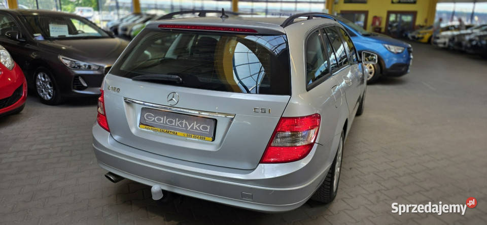 Mercedes C 180 OPIS W podanej roczna gwarancja światła do jazdy dziennej Mercedes-Benz Mysłowice