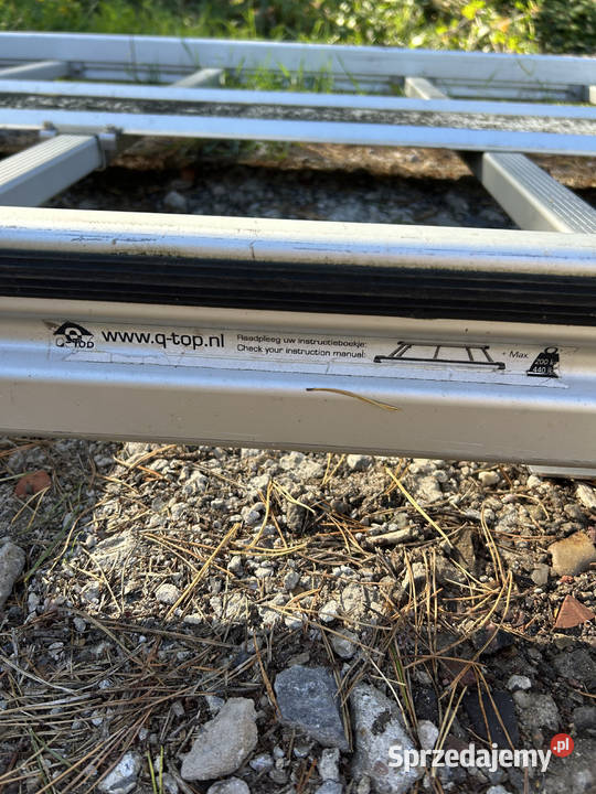 QTop QTech bagażnik dachowy aluminium 200 Gdynia