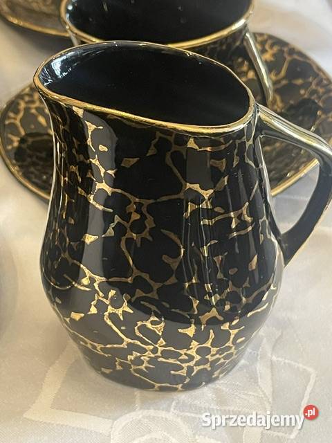 Porcelanowy serwis do kawy Iza Chodzież PRL Kraków