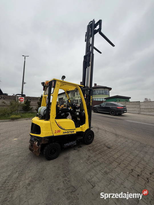 wózek widłowy HYSTER H20FT LPG 2000 TRIPLEX 490m łódzkie Działoszyn