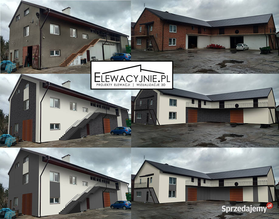 Projekt renowacji elewacji Projekt elewacji Łódź