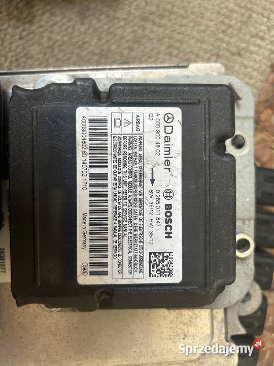 Sterownik poduszek Mercedes sprinter 906 Lublin