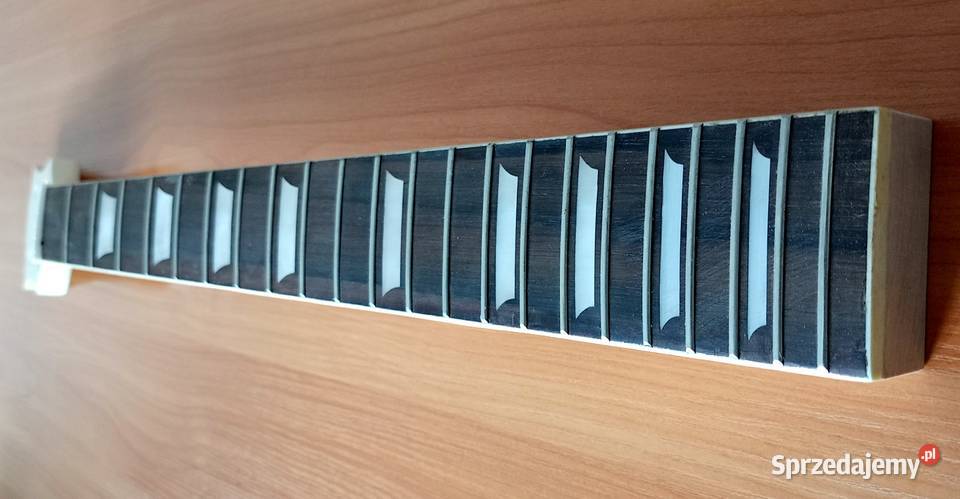 Gryf do gitary styl Gibson white Gitary i akcesoria