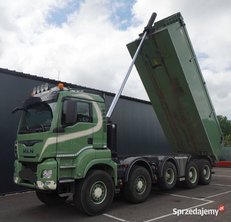 5 osiowa wywrotka 10x8 Man Warszawa