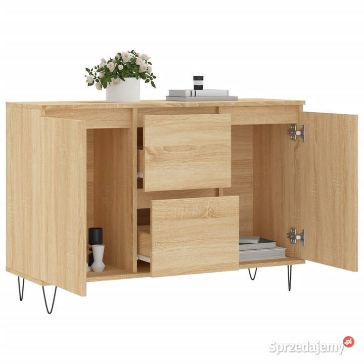 Szafka dąb sonoma 104x35x70 materiał Warszawa