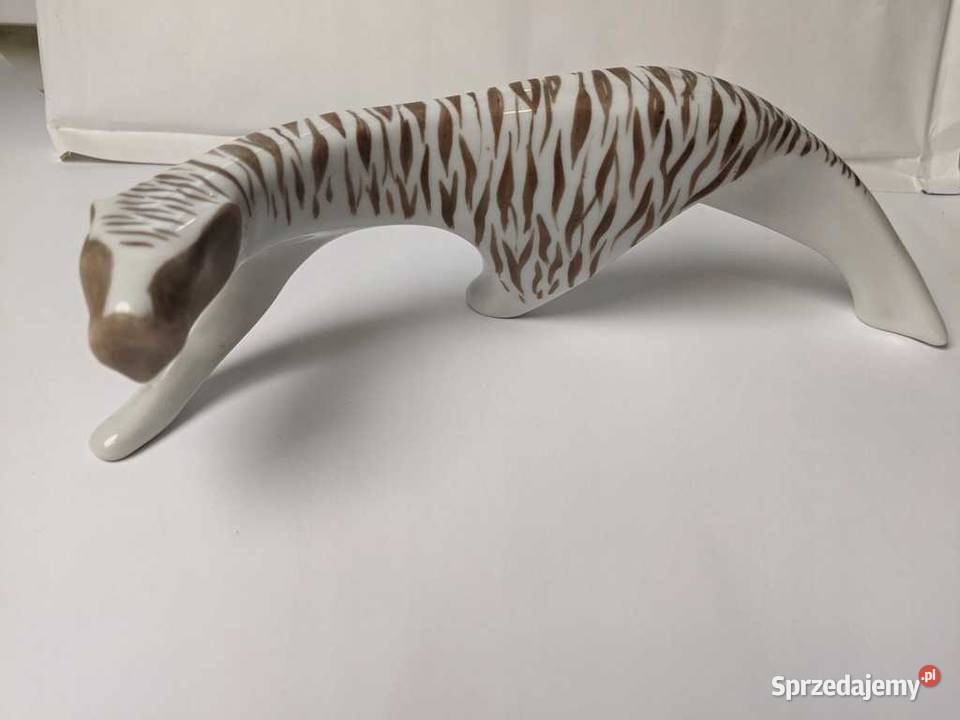 Porcelana pantera Ćmielów Myszyniec