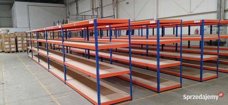 Regały Półkowe do Ręcznego Składowania MOCNA Magazynowanie