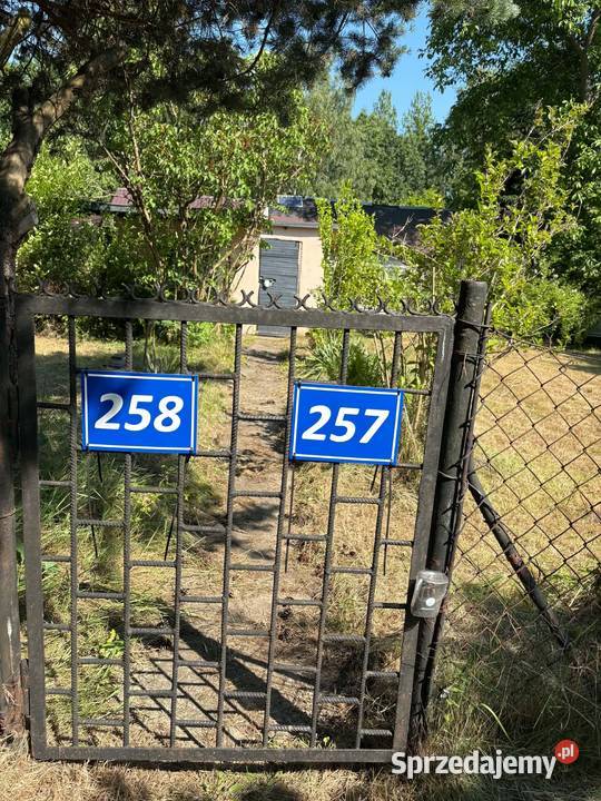 Duża działka ROD Radość 305 m Działki 257 i 258 rekreacyjna Dąbrowa Górnicza sprzedam