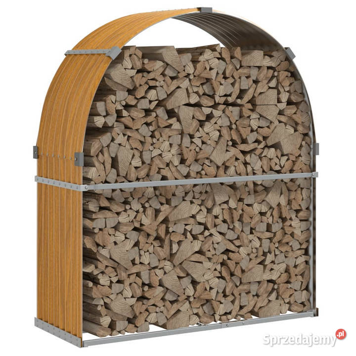 Stojak na drewno jasny brąz 120x45x140 stal mazowieckie Warszawa sprzedam