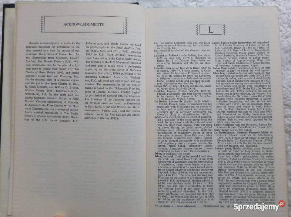 The Columbia Viking Desk Encyclopedia t 12 Rok wydania 1960 mazowieckie