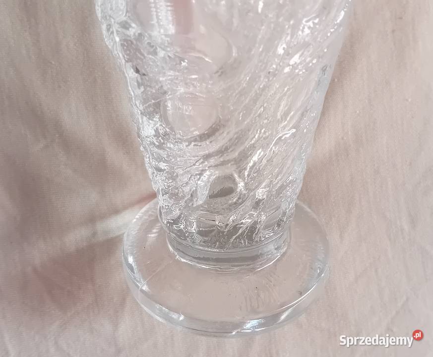 Wazon Sklo Union Bohemia lata 60e70e XX w Porcelana i szkło Koźminek