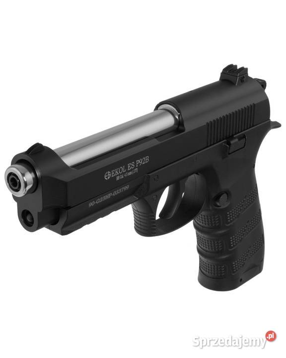 Wiatrówka Ekol Voltran ES P92 GBB 45 mm Black Warszawa
