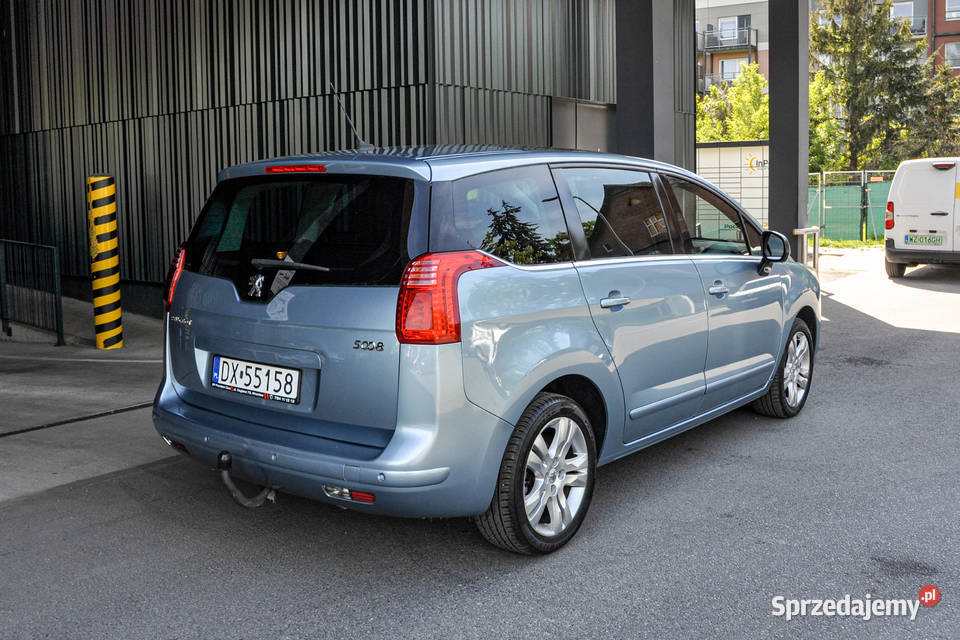 Peugeot 5008 Bezwypadkowy 159 Head Up Wrocław