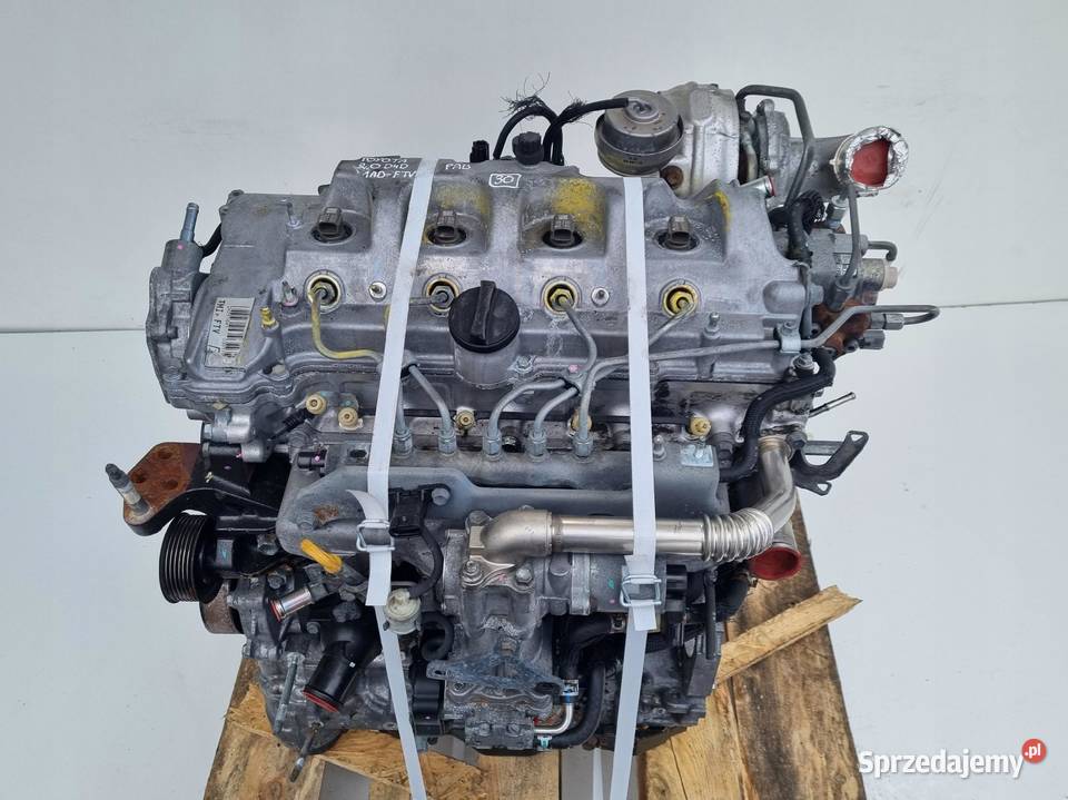 SILNIK KOMPLET Toyota Verso 20 D4D 126 162 1AD Janów