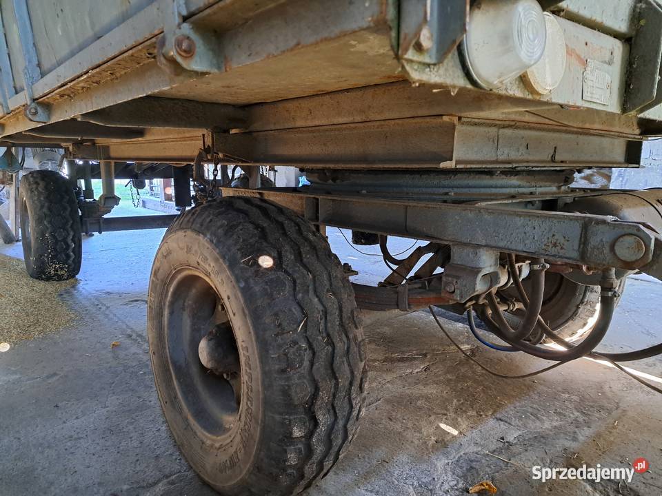 Przyczepa wywrotka Meprozet Kościan Przyczepy rolnicze Zagórów