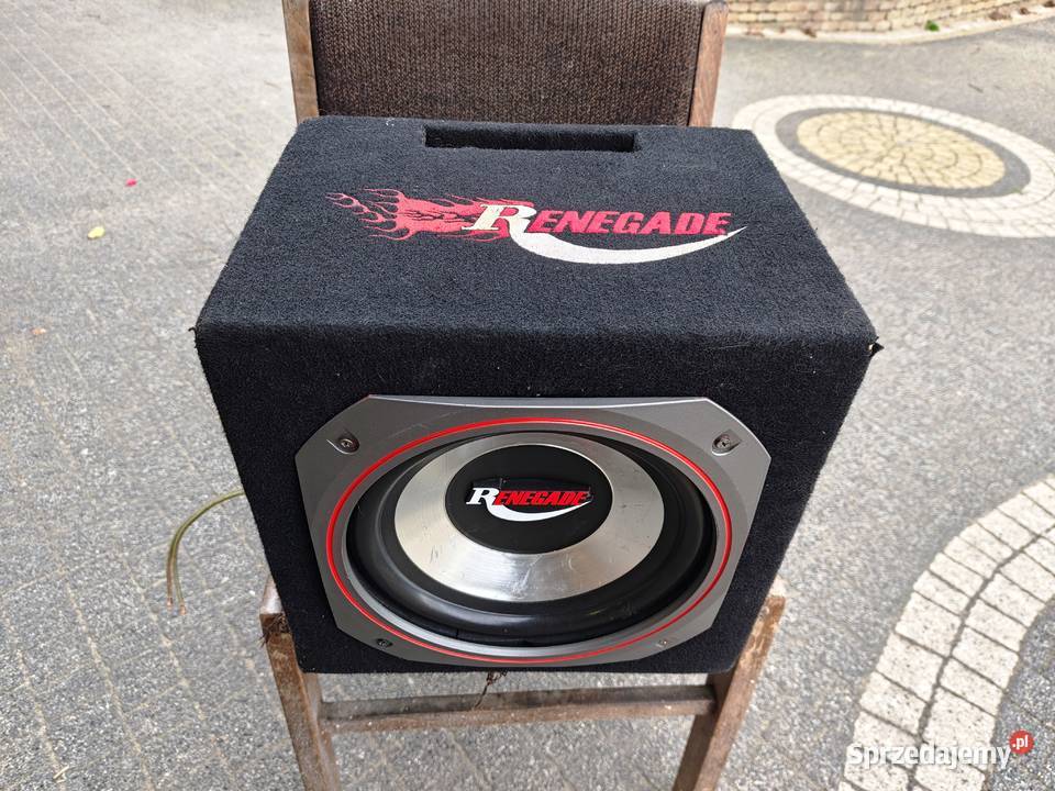 Skrzynia basowa bassowa subwoofer tuba Renegade Niegowonice sprzedam