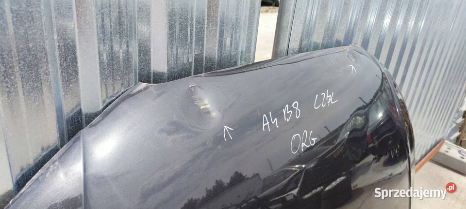 MASKA POKRYWA SILNIKA AUDI A4 B8 LZ7L USZK 0811 śląskie Przystajń