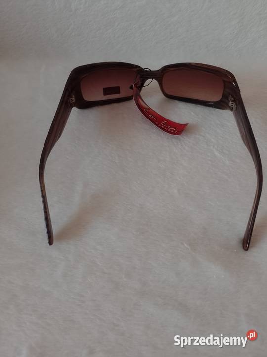 Biznesowe bogato zdobione okulary Filtr UV-400 kat. 2 małopolskie sprzedam