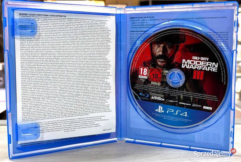 Call of Duty Modern Warfare 3 Zestaw Elbląg