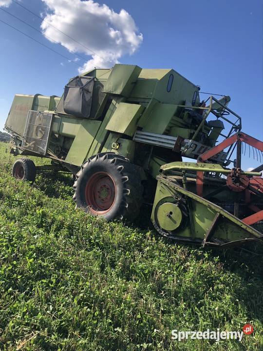 Kombajn Claas Senatoe warmińsko-mazurskie Kromerowo