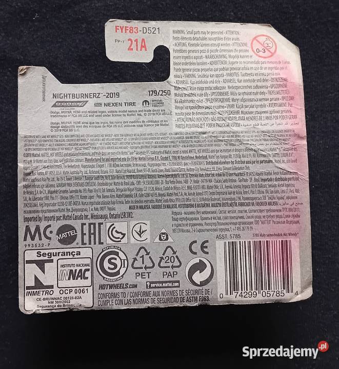 Hot Wheels Model Dodge Challenger Drift Car Koźminek sprzedam