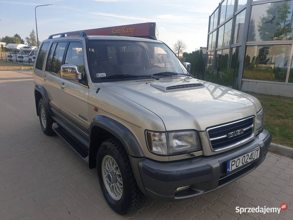 Isuzu Trooper 30 DTI 159 4x4 I właściciel 7 aluminiowe felgi wielkopolskie
